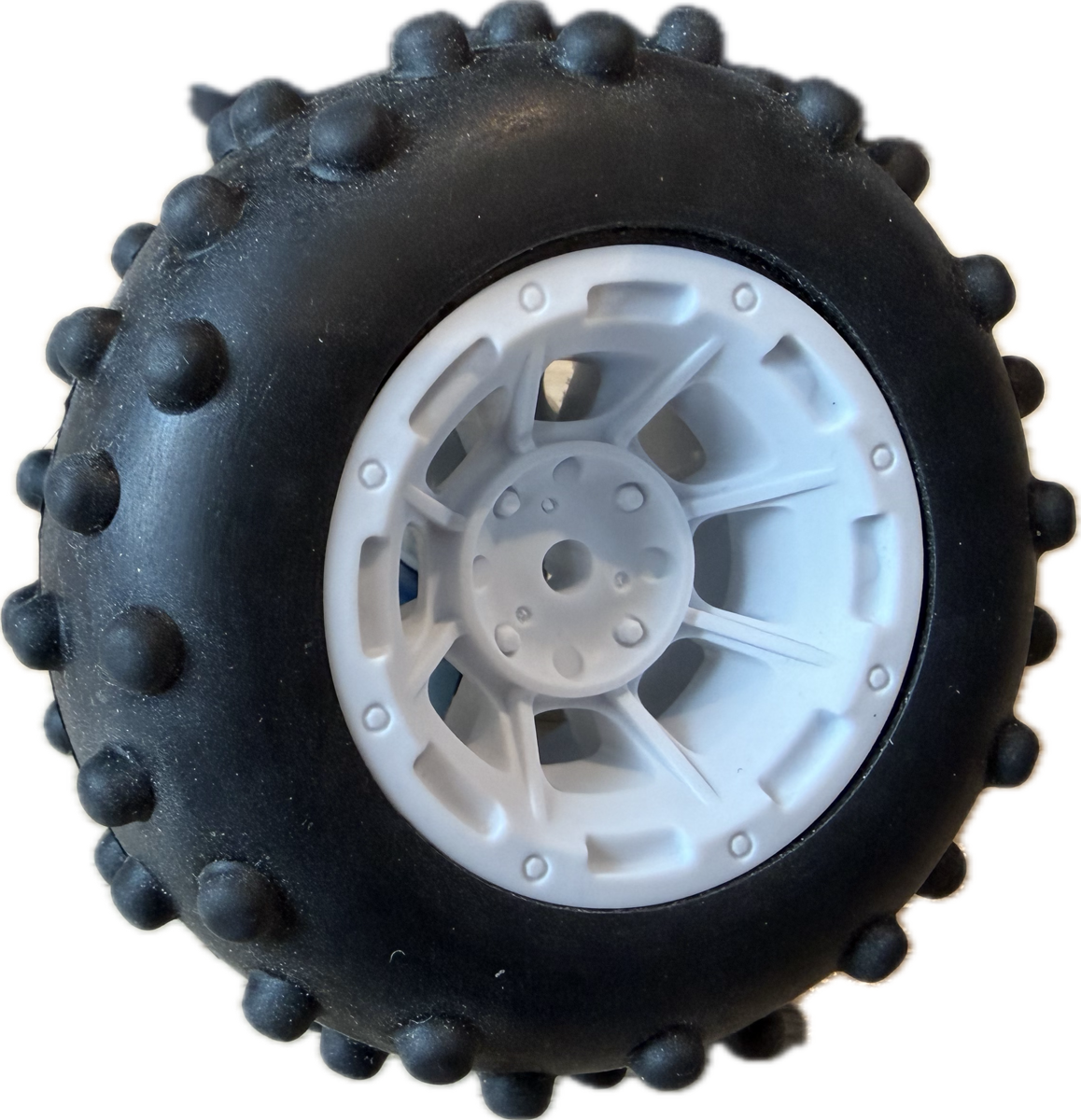 JC-3359W　ハザード・リヤホイール・1.7インチ【ホワイト/2ケ入】